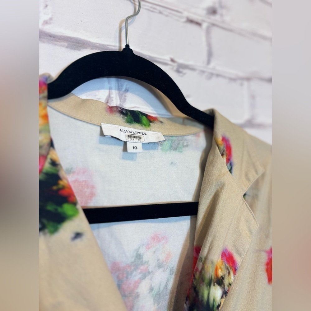 Adam Lippes x RTR Blurry Floral Romper Size 10 - Picture 8 of 8